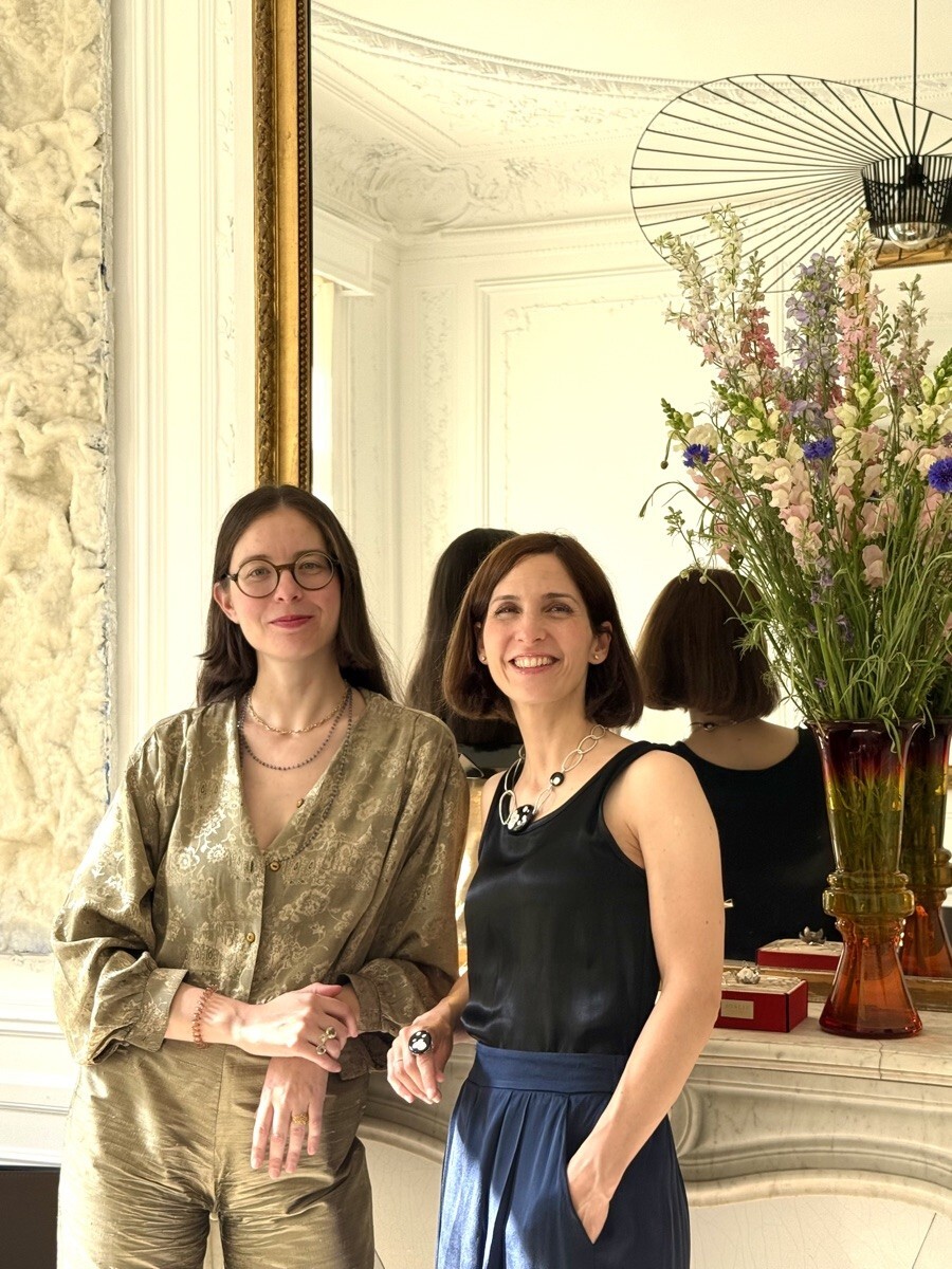 Paola Soaves, artistic director, and Aude Brunet, founder of Joalie