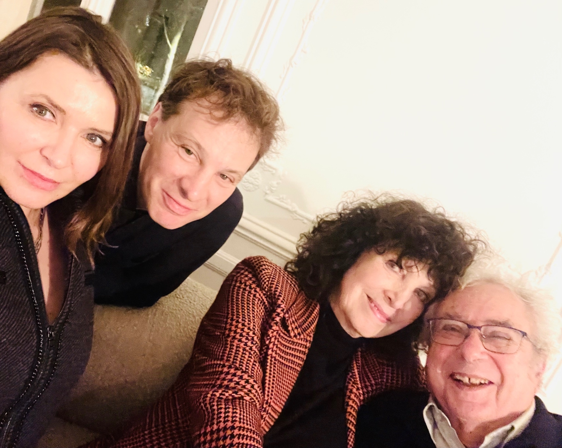 Dominique Boltanski, Luc Boltanski, sociologist, Angelika Markul and Arnaud Lutellier